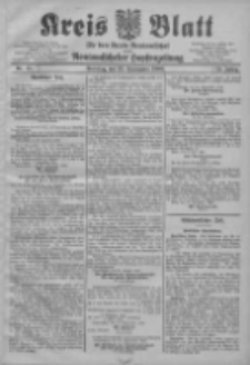 Kreis Blatt f&uuml;r den Kreis Neutomischeler zugleich Hopfenzeitung 1906.09.25 Jg.25 Nr77