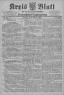 Kreis Blatt f&uuml;r den Kreis Neutomischeler zugleich Hopfenzeitung 1906.10.09 Jg.25 Nr81