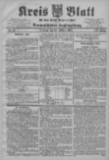 Kreis Blatt f&uuml;r den Kreis Neutomischeler zugleich Hopfenzeitung 1906.10.30 Jg.25 Nr87