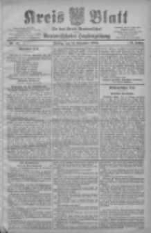 Kreis Blatt f&uuml;r den Kreis Neutomischeler zugleich Hopfenzeitung 1906.11.16 Jg.25 Nr92