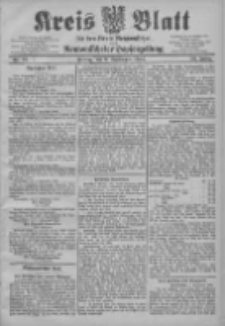 Kreis Blatt für den Kreis Neutomischeler zugleich Hopfenzeitung 1905.09.08 Jg.24 Nr72
