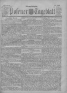 Posener Tageblatt 1901.11. 16Jg.40 Nr540