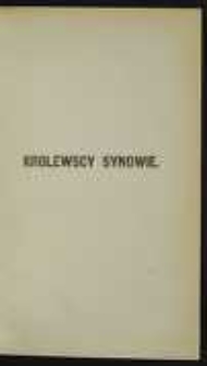 Kr&oacute;lewscy synowie: powieść z czas&oacute;w Władysława Hermana i Krzywoustego. T. 3