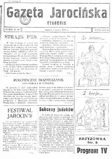 Gazeta Jarocińska 1991.03.01 Nr21(II)