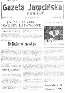 Gazeta Jarocińska 1991.04.19 Nr28(II)