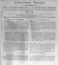 Oeffentlicher Anzeiger. 1815.10.06 No.9