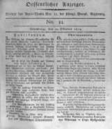 Oeffentlicher Anzeiger. 1815.10.20 No.11
