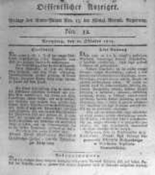 Oeffentlicher Anzeiger. 1815.10.20 No.12