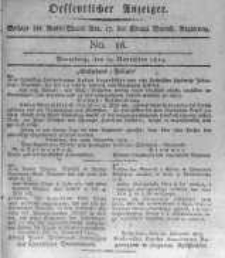 Oeffentlicher Anzeiger. 1815.11.24 No.16