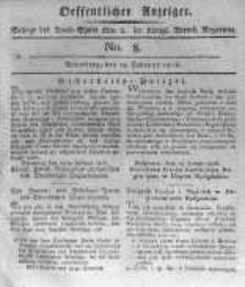 Oeffentlicher Anzeiger. 1816.02.23 No.8