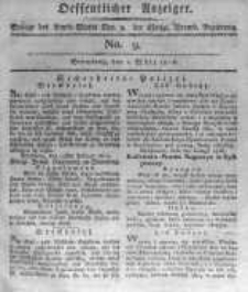 Oeffentlicher Anzeiger. 1816.03.01 No.9