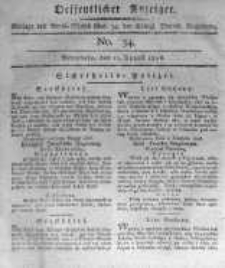 Oeffentlicher Anzeiger. 1816.08.23 No.34