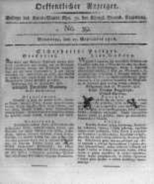 Oeffentlicher Anzeiger. 1816.09.27 No.39