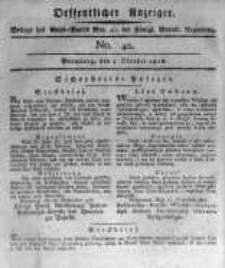 Oeffentlicher Anzeiger. 1816.10.04 No.40