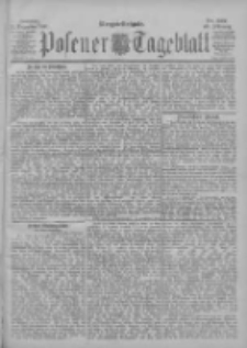 Posener Tageblatt 1901.12.15 Jg.40 Nr587