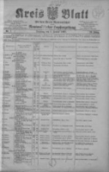 Kreis Blatt für den Kreis Neutomischeler zugleich Hopfenzeitung 1907.01.01 Jg.26 Nr1