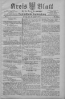 Kreis Blatt f&uuml;r den Kreis Neutomischeler zugleich Hopfenzeitung 1907.01.11 Jg.26 Nr4