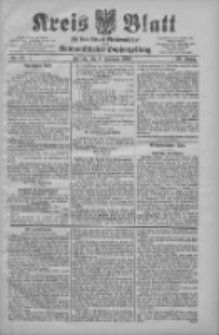 Kreis Blatt f&uuml;r den Kreis Neutomischeler zugleich Hopfenzeitung 1907.02.08 Jg.26 Nr12