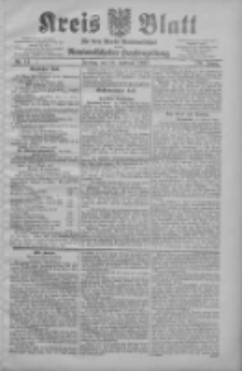 Kreis Blatt für den Kreis Neutomischeler zugleich Hopfenzeitung 1907.02.15 Jg.26 Nr14