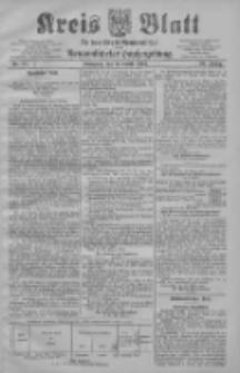 Kreis Blatt f&uuml;r den Kreis Neutomischeler zugleich Hopfenzeitung 1907.04.03 Jg.26 Nr27