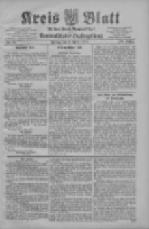 Kreis Blatt f&uuml;r den Kreis Neutomischeler zugleich Hopfenzeitung 1907.04.05 Jg.26 Nr28