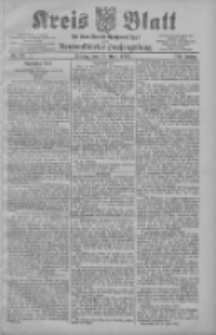 Kreis Blatt f&uuml;r den Kreis Neutomischeler zugleich Hopfenzeitung 1907.04.19 Jg.26 Nr32