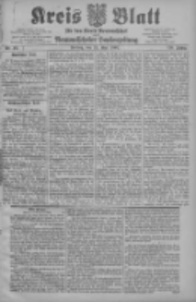 Kreis Blatt f&uuml;r den Kreis Neutomischeler zugleich Hopfenzeitung 1907.05.24 Jg.26 Nr42
