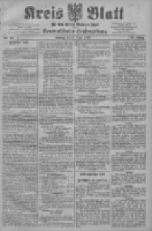 Kreis Blatt f&uuml;r den Kreis Neutomischeler zugleich Hopfenzeitung 1907.06.07 Jg.26 Nr46