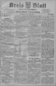 Kreis Blatt f&uuml;r den Kreis Neutomischeler zugleich Hopfenzeitung 1907.06.25 Jg.26 Nr51