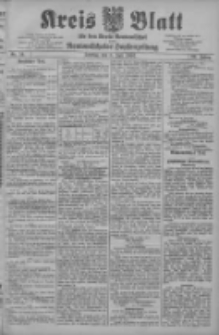 Kreis Blatt für den Kreis Neutomischeler zugleich Hopfenzeitung 1907.07.05 Jg.26 Nr54