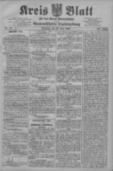 Kreis Blatt f&uuml;r den Kreis Neutomischeler zugleich Hopfenzeitung 1907.07.23 Jg.26 Nr59