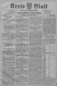 Kreis Blatt f&uuml;r den Kreis Neutomischeler zugleich Hopfenzeitung 1907.07.30 Jg.26 Nr61