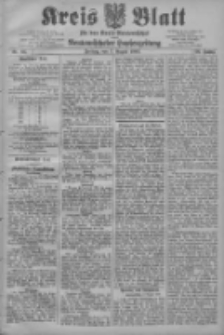 Kreis Blatt für den Kreis Neutomischeler zugleich Hopfenzeitung 1907.08.02 Jg.26 Nr62
