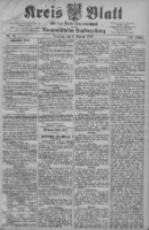 Kreis Blatt f&uuml;r den Kreis Neutomischeler zugleich Hopfenzeitung 1907.10.08 Jg.26 Nr81