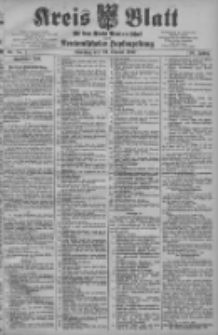 Kreis Blatt für den Kreis Neutomischeler zugleich Hopfenzeitung 1907.10.22 Jg.26 Nr85