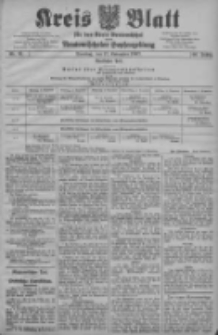 Kreis Blatt für den Kreis Neutomischeler zugleich Hopfenzeitung 1907.11.12 Jg.26 Nr91