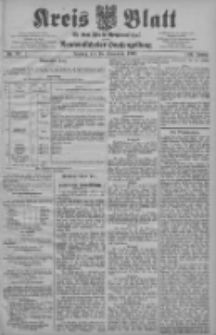 Kreis Blatt für den Kreis Neutomischeler zugleich Hopfenzeitung 1907.11.15 Jg.26 Nr92