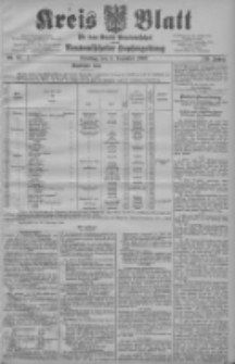 Kreis Blatt f&uuml;r den Kreis Neutomischeler zugleich Hopfenzeitung 1907.12.03 Jg.26 Nr97