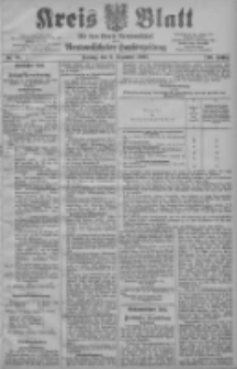 Kreis Blatt f&uuml;r den Kreis Neutomischeler zugleich Hopfenzeitung 1907.12.06 Jg.26 Nr98