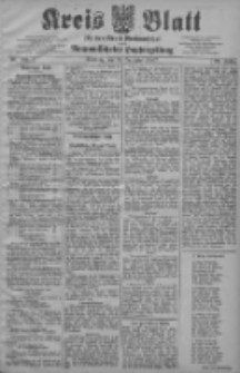 Kreis Blatt f&uuml;r den Kreis Neutomischeler zugleich Hopfenzeitung 1907.12.24 Jg.26 Nr103