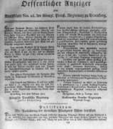 Oeffentlicher Anzeiger zum Amtsblatt No.12. der K&ouml;nigl. Preuss. Regierung zu Bromberg. 1817