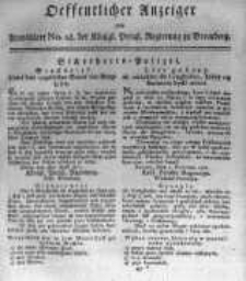 Oeffentlicher Anzeiger zum Amtsblatt No.18. der Königl. Preuss. Regierung zu Bromberg. 1817