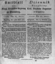 Amtsblatt der Königlichen Preussischen Regierung zu Bromberg. 1818.04.24 No.17