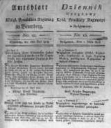 Amtsblatt der K&ouml;niglichen Preussischen Regierung zu Bromberg. 1818.05.01 No.18