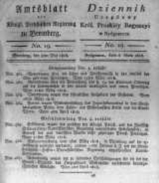 Amtsblatt der K&ouml;niglichen Preussischen Regierung zu Bromberg. 1818.05.08 No.19