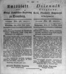 Amtsblatt der Königlichen Preussischen Regierung zu Bromberg. 1818.06.26 No.26