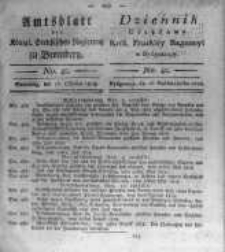 Amtsblatt der K&ouml;niglichen Preussischen Regierung zu Bromberg. 1818.10.16 No.42