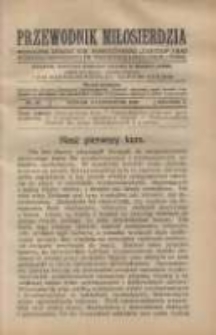 Przewodnik Miłosierdzia: miesięcznik Związku Towarzystw Dobroczynności "Caritas" i Rad Wyższych Kongregacji św. Wincentego &agrave; Paulo męskich i żeńskich 1926 październik R.5 Nr10
