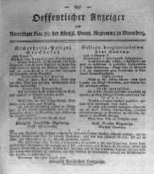 Oeffentlicher Anzeiger zum Amtsblatt No.37. der Königl. Preuss. Regierung zu Bromberg. 1818