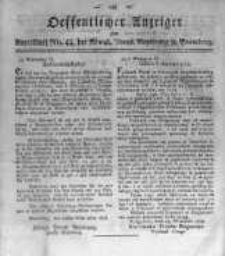 Oeffentlicher Anzeiger zum Amtsblatt No.44. der Königl. Preuss. Regierung zu Bromberg. 1818